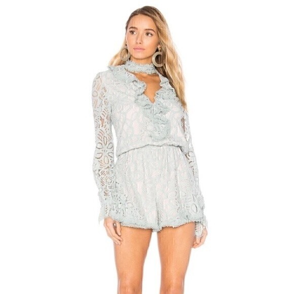 Alexis Long Sleeve Romper - Picture 1 of 3